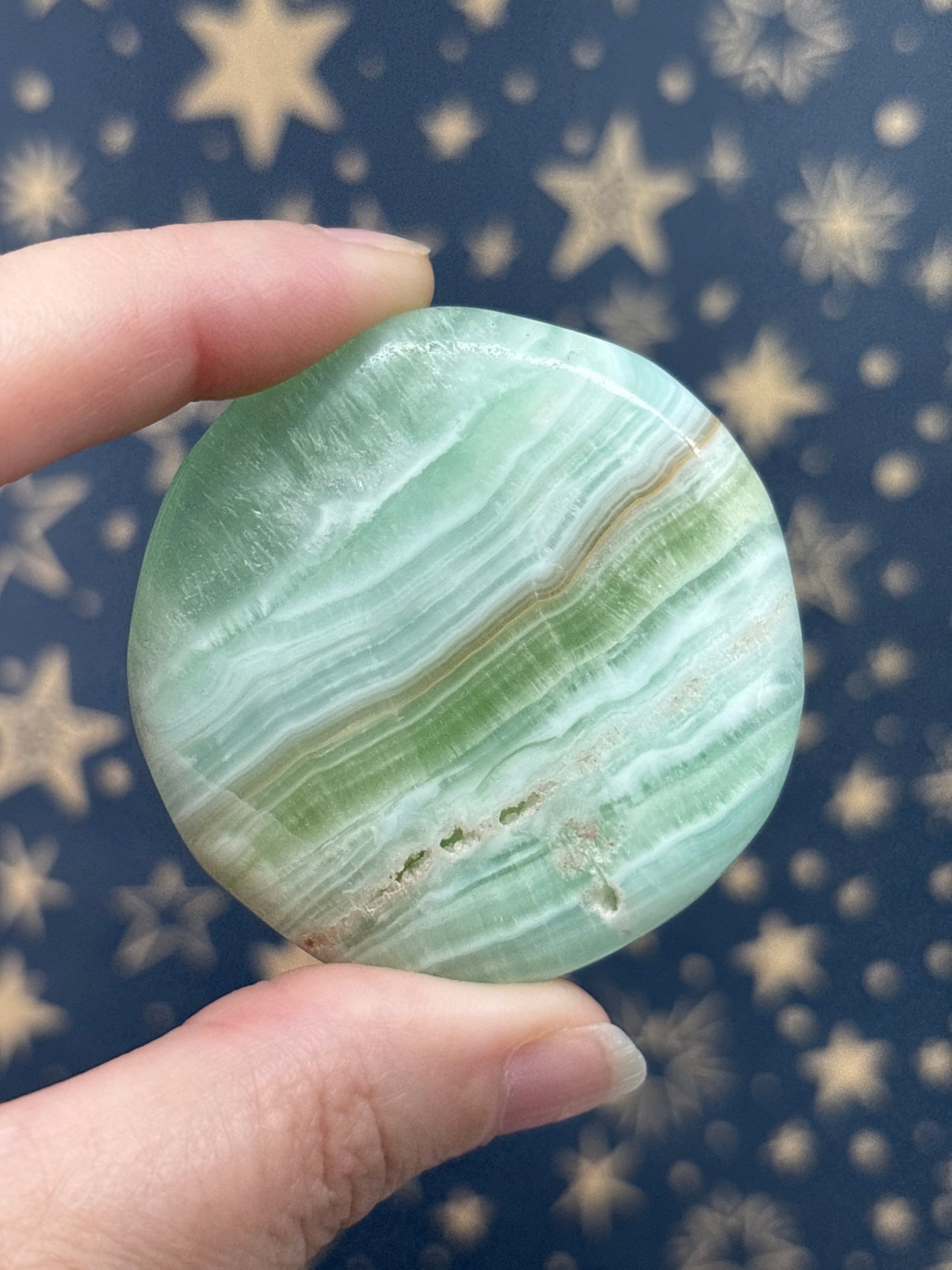 Pistachio Calcite Flatstones (Pick your own)