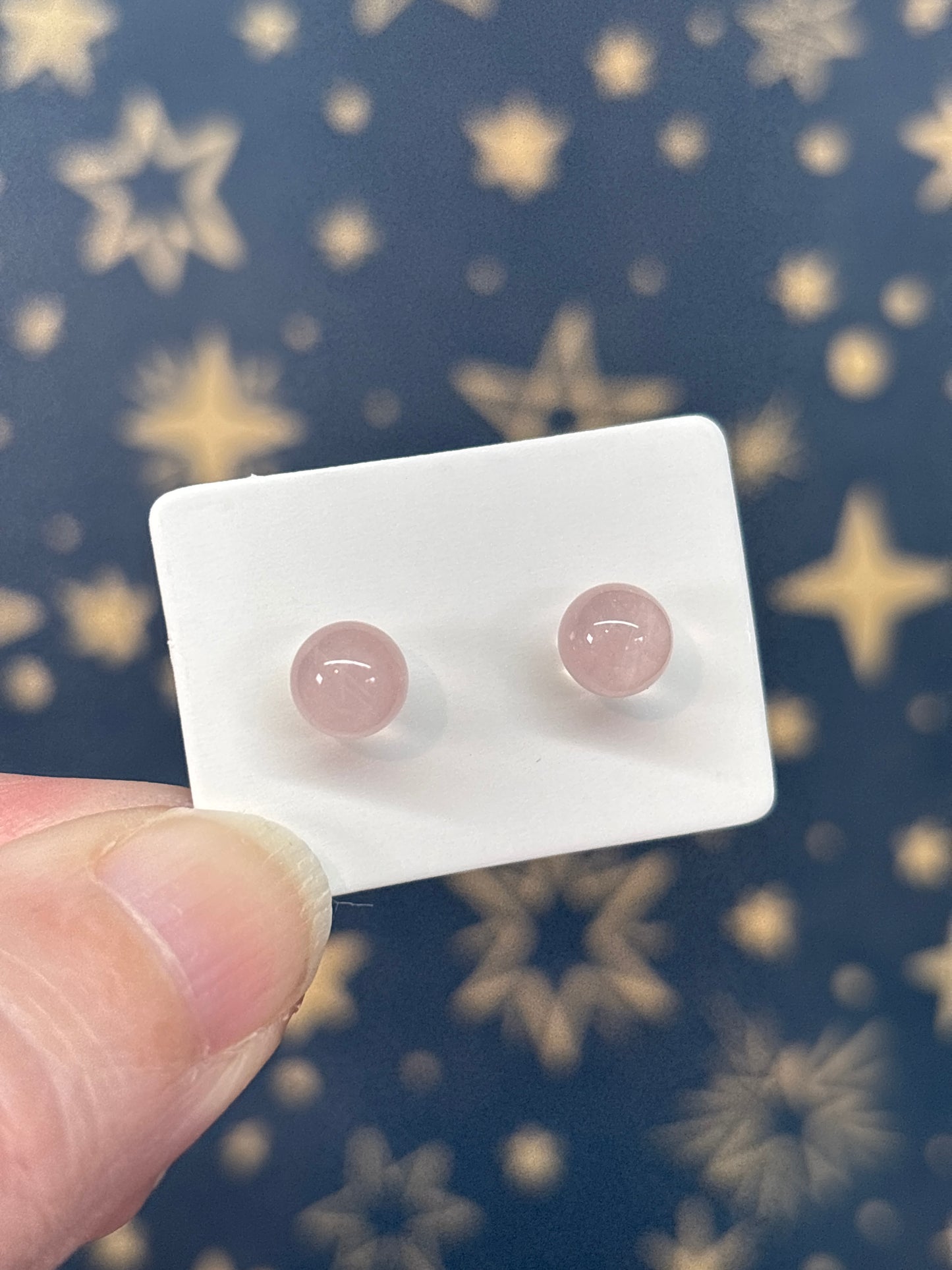 (Various) Crystal Stud Earrings 925 Silver