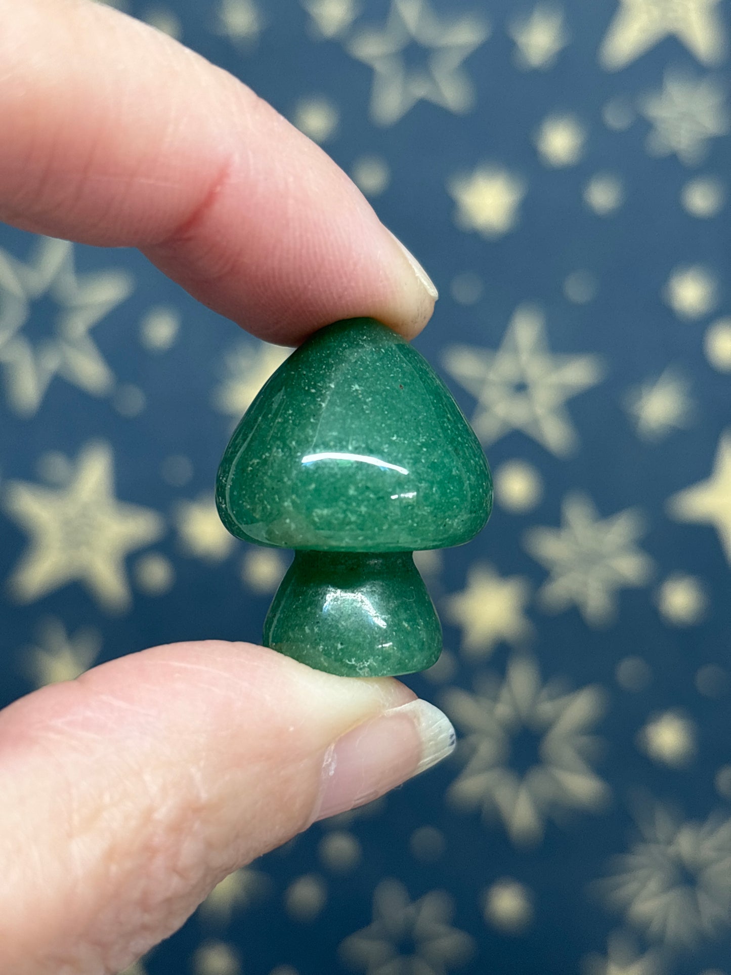 Green Aventurine Mushroom