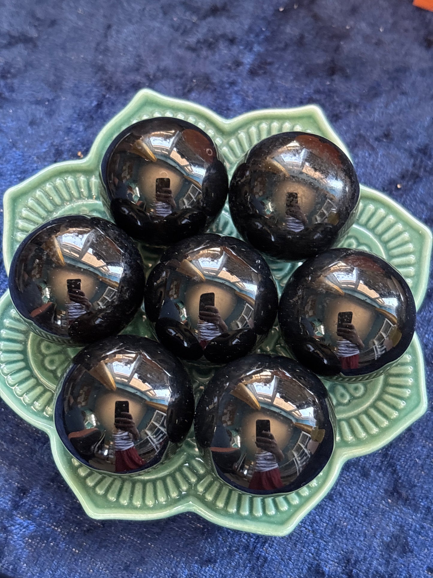 Black Obsidian Small Sphere (3cm)
