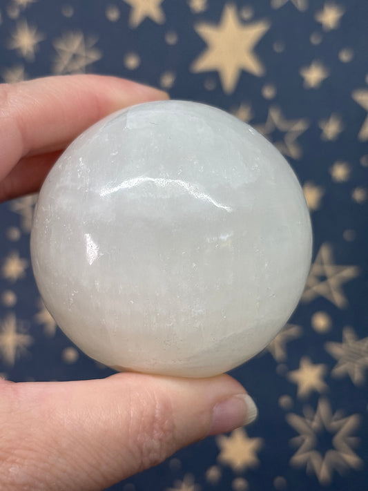 Silky Calcite Sphere 6.2cm