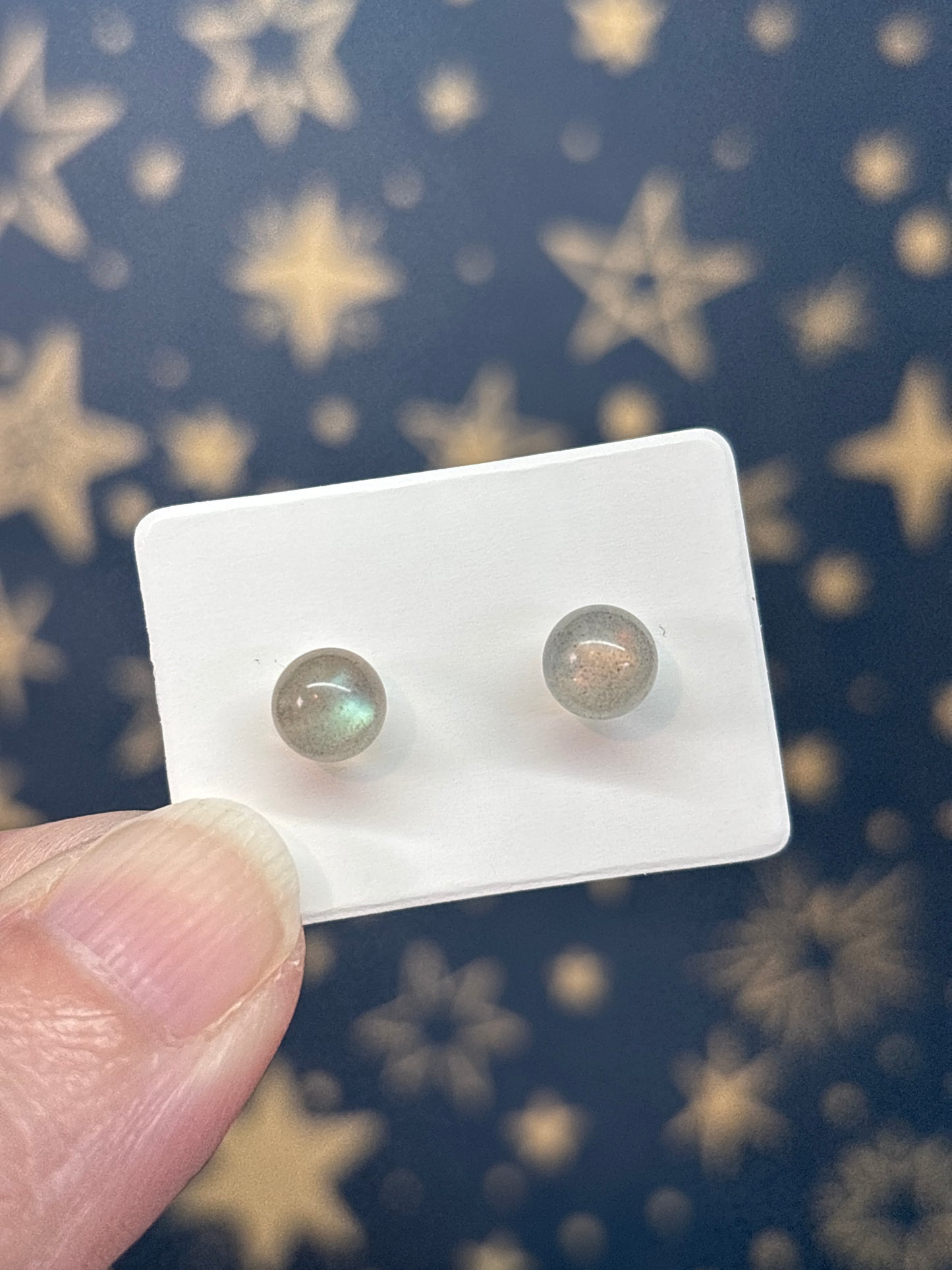 (Various) Crystal Stud Earrings 925 Silver