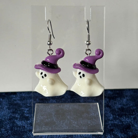 Ghost Witch Dangle Earrings