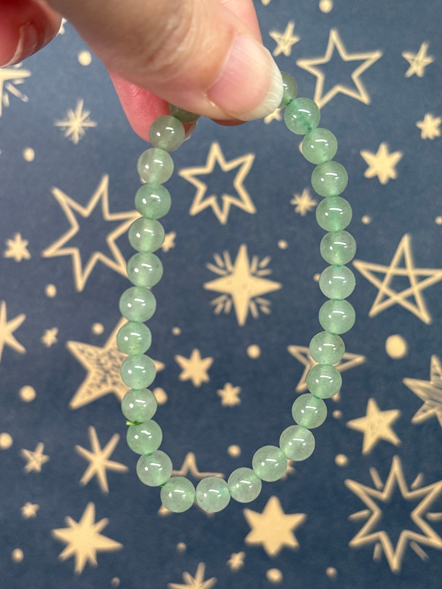 6mm Crystal Beaded Bracelets
