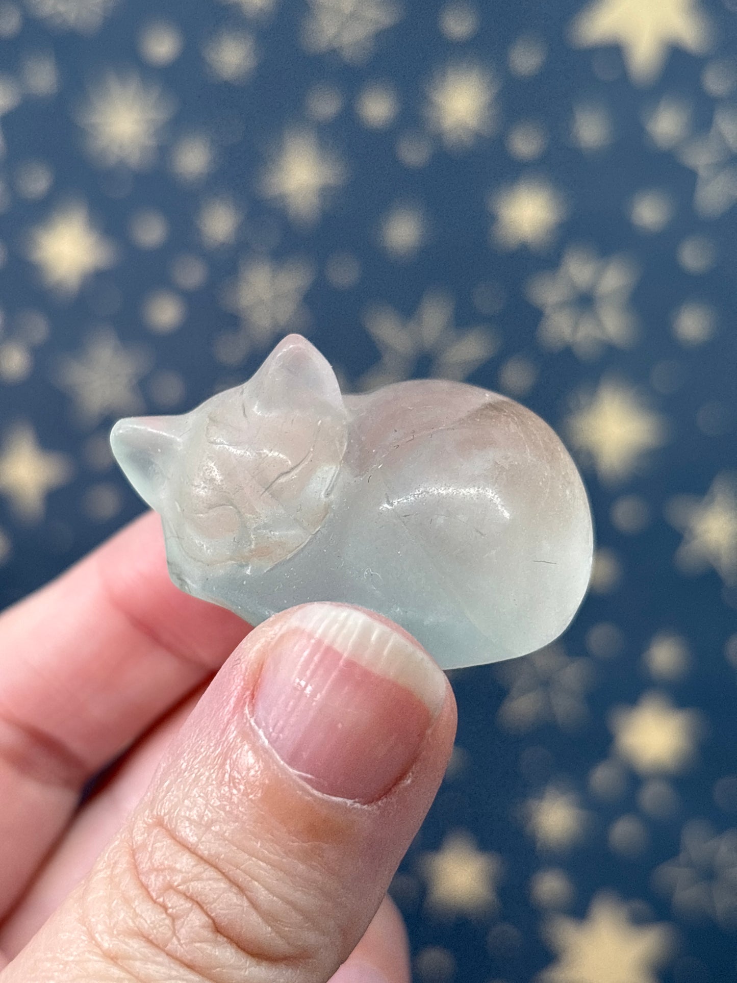 Fluorite Sleeping Cats
