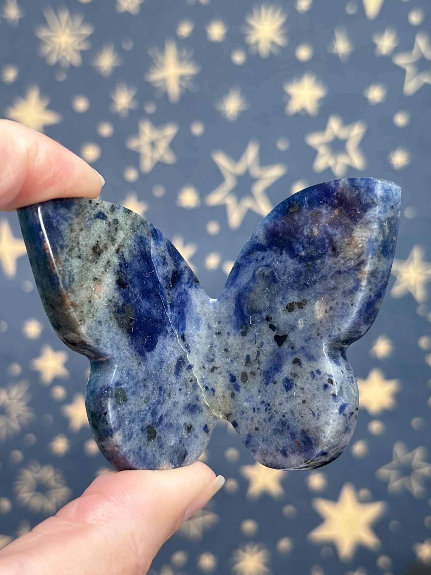 Sodalite 3d Butterflies (pick your own)