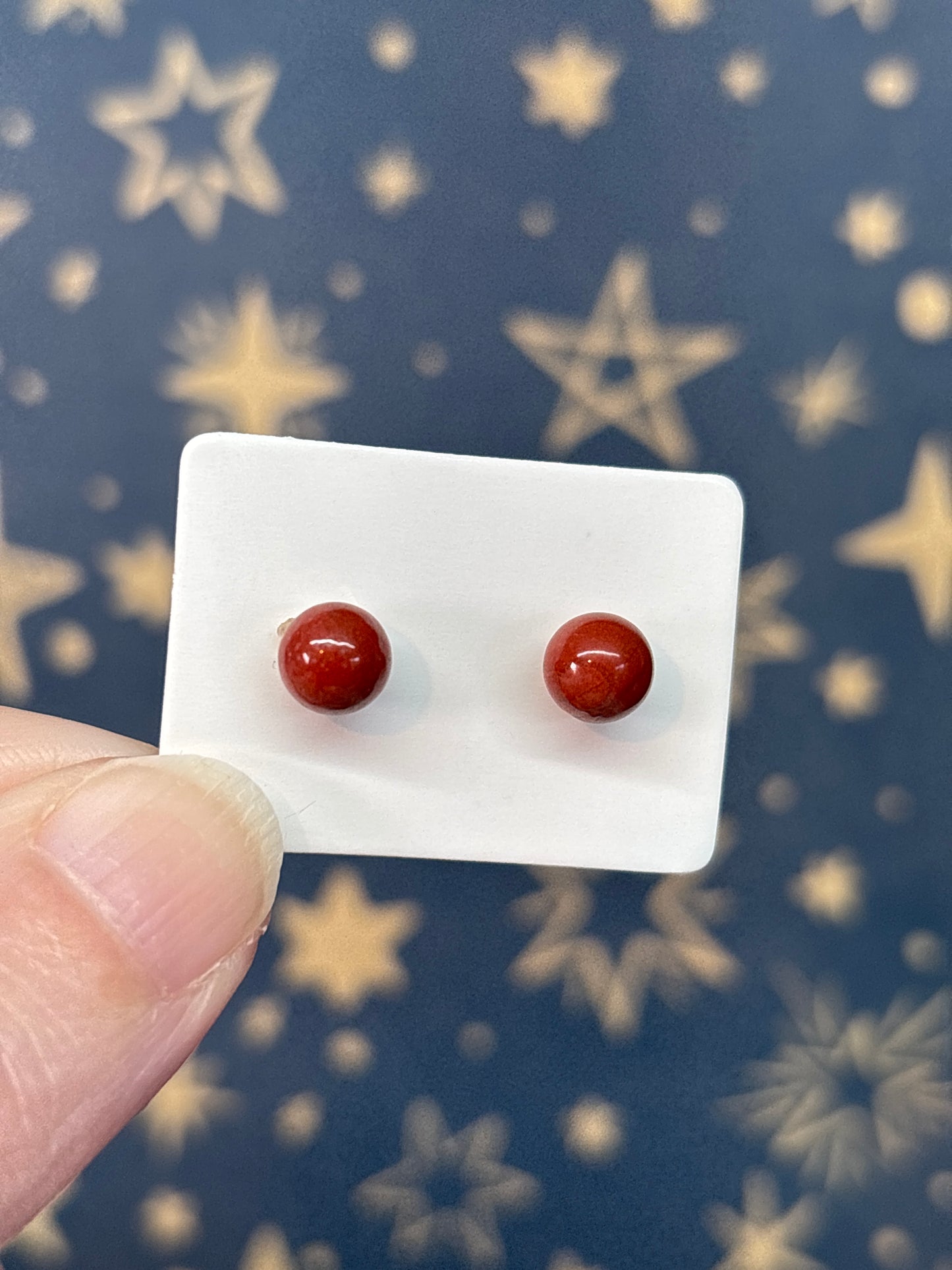 (Various) Crystal Stud Earrings 925 Silver