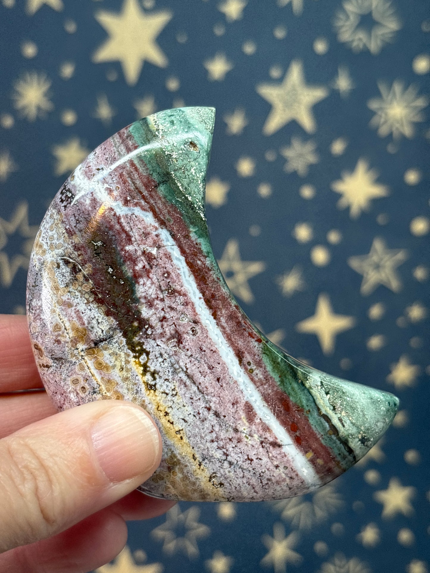 Unicorn Jasper Standing Moons (Pick your own)
