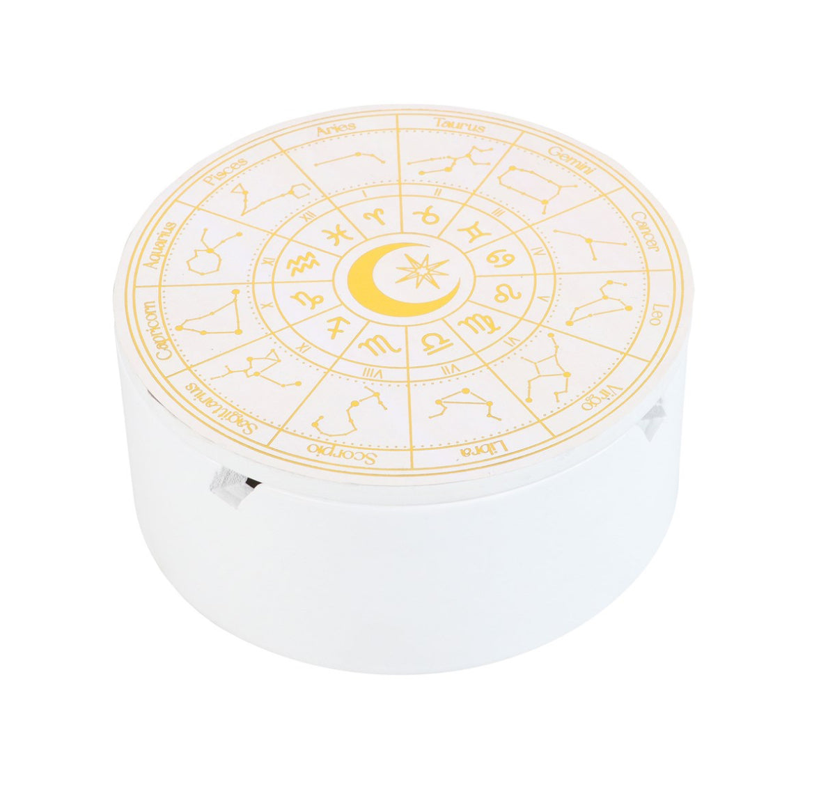 Astrology Wheel Jewellery Box with Mirror