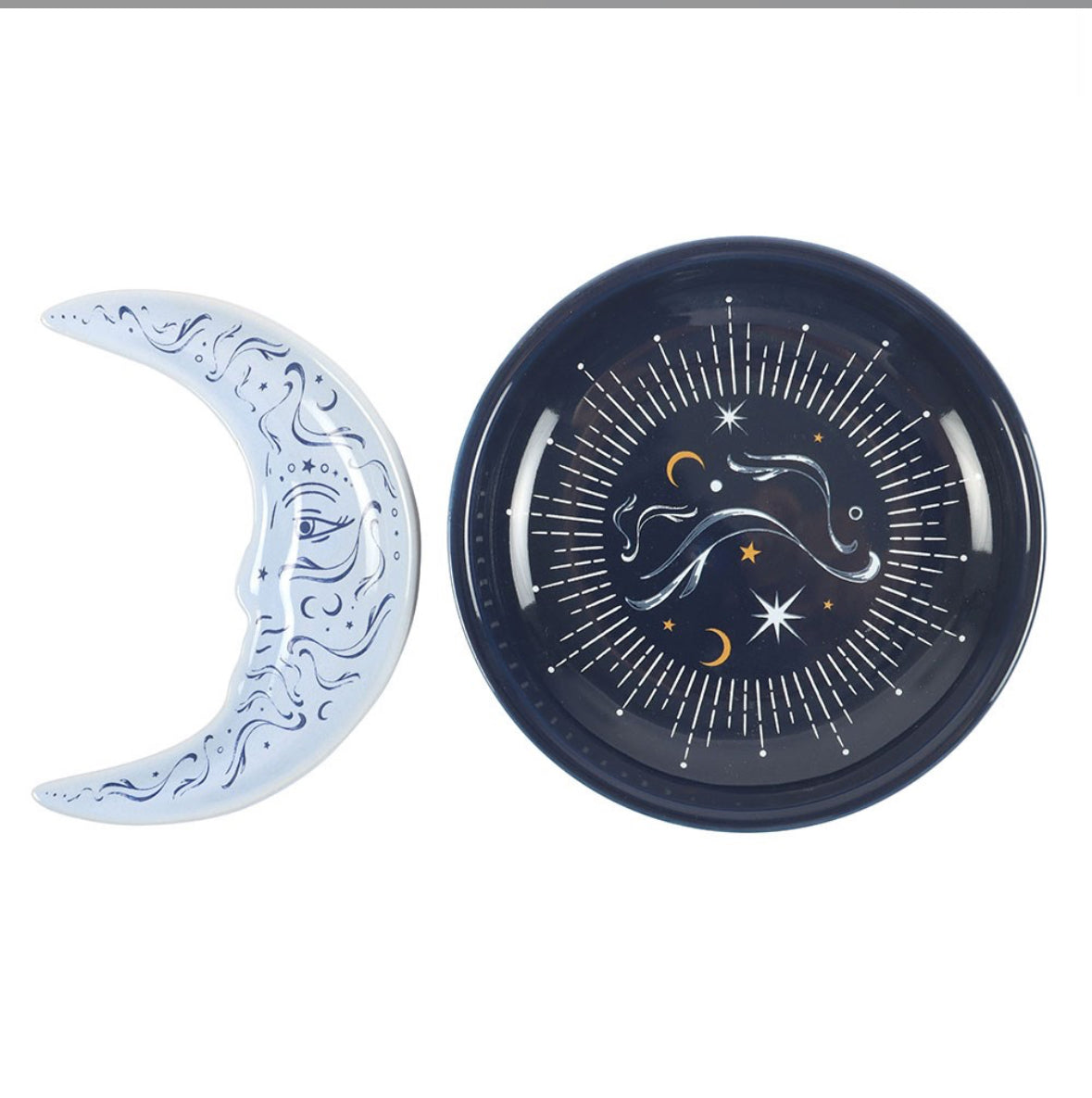 Blue Moon Stacking Trinket Dish