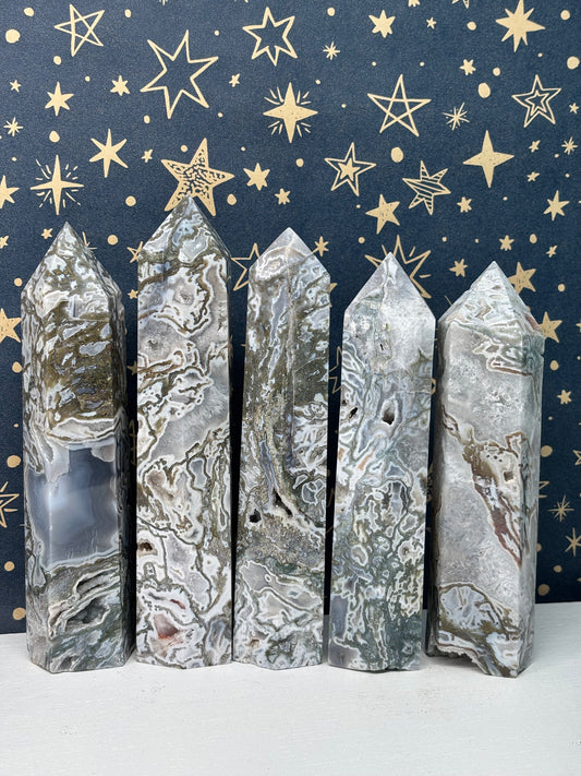 Moss Agate Towers K-P