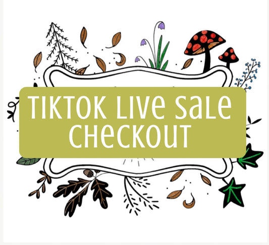 Tiktok Live Sale Checkout