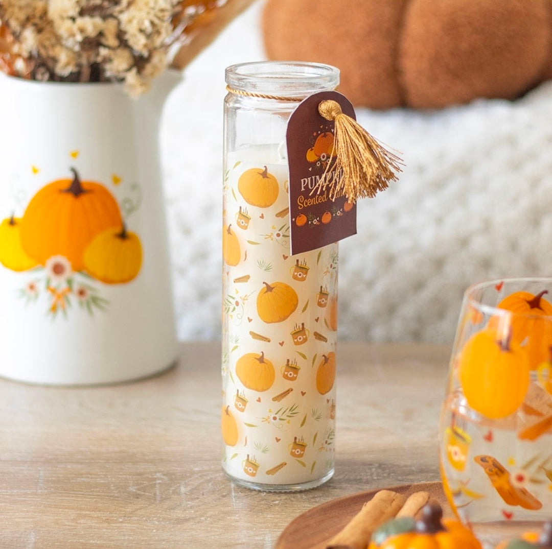 Autumn Days Pumpkin Scented Tube Candle