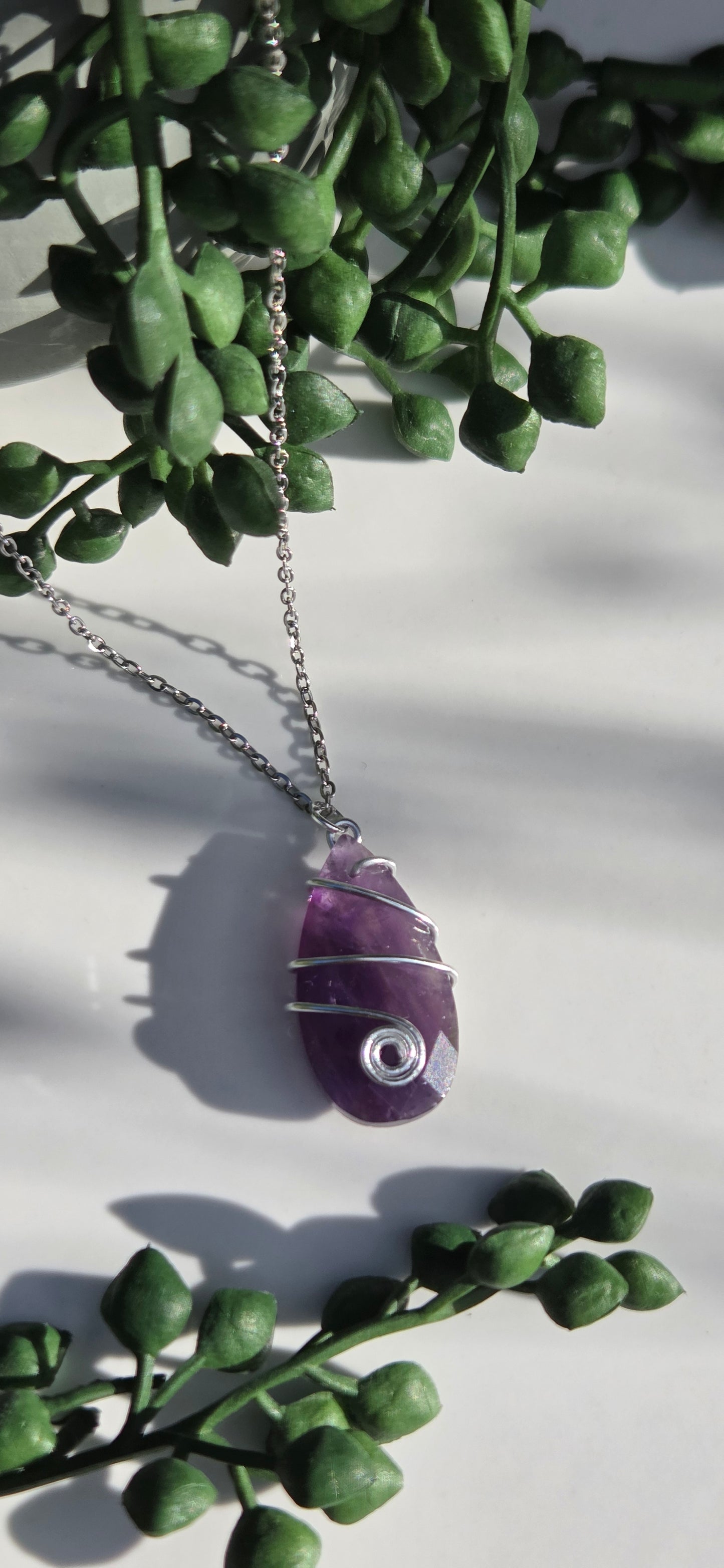 The Spiral Collection - Crystal Pendants