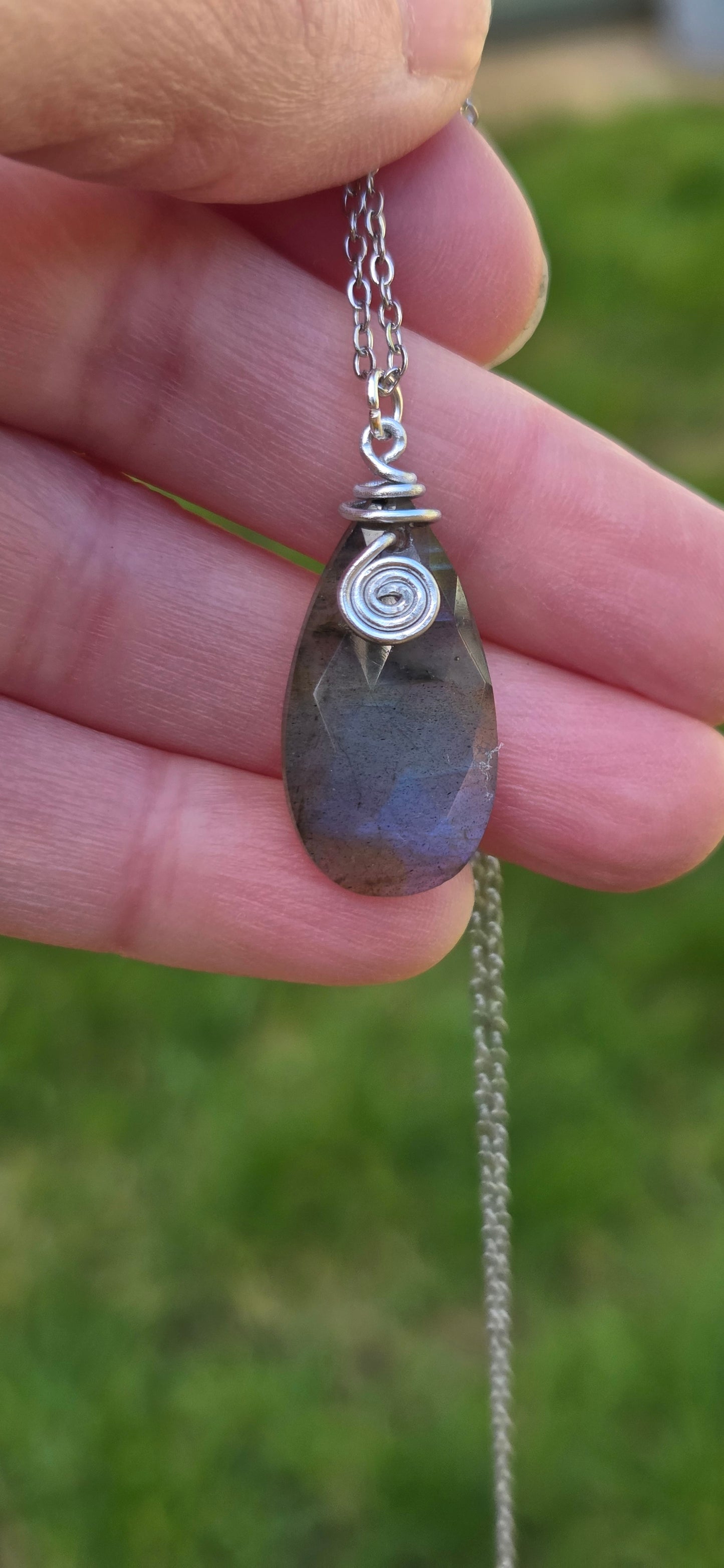 The Spiral Collection - Crystal Pendants