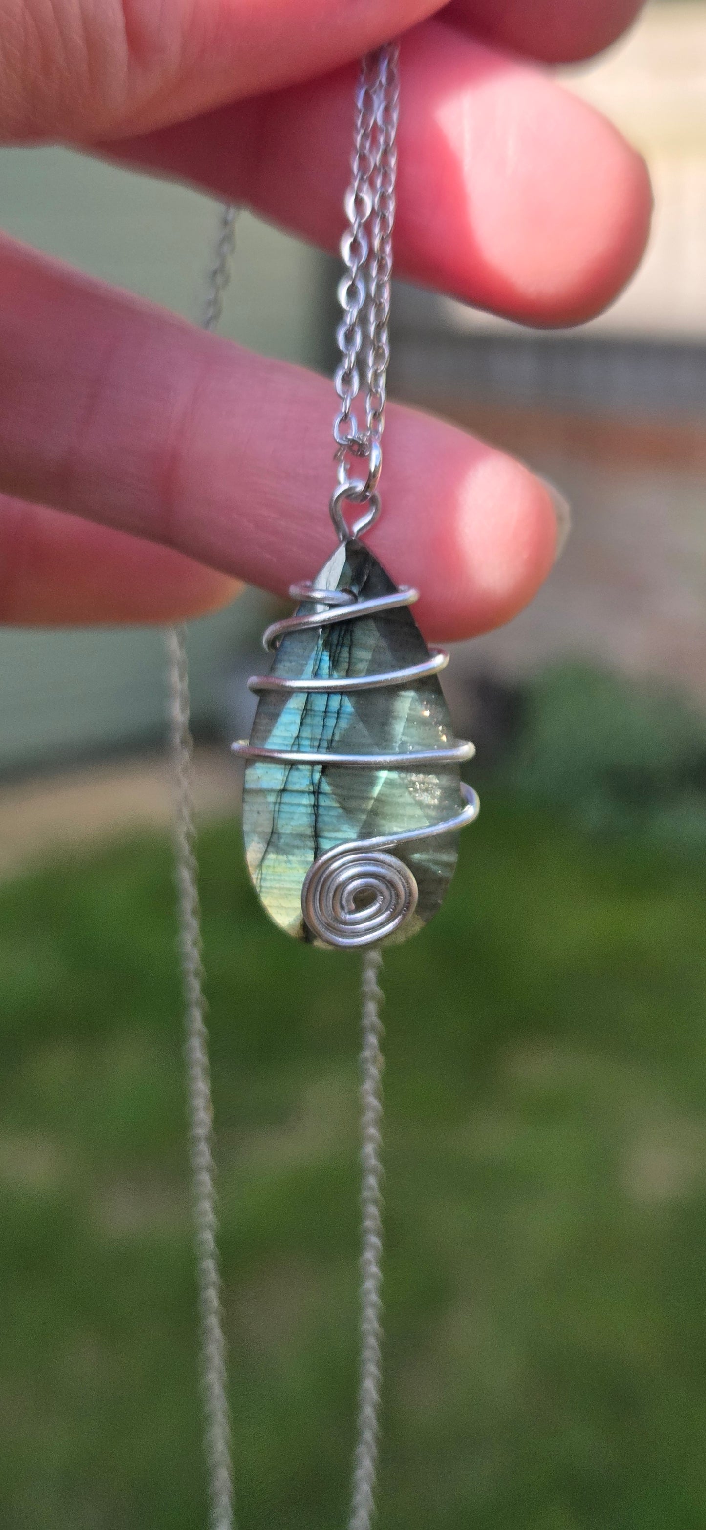 The Spiral Collection - Crystal Pendants