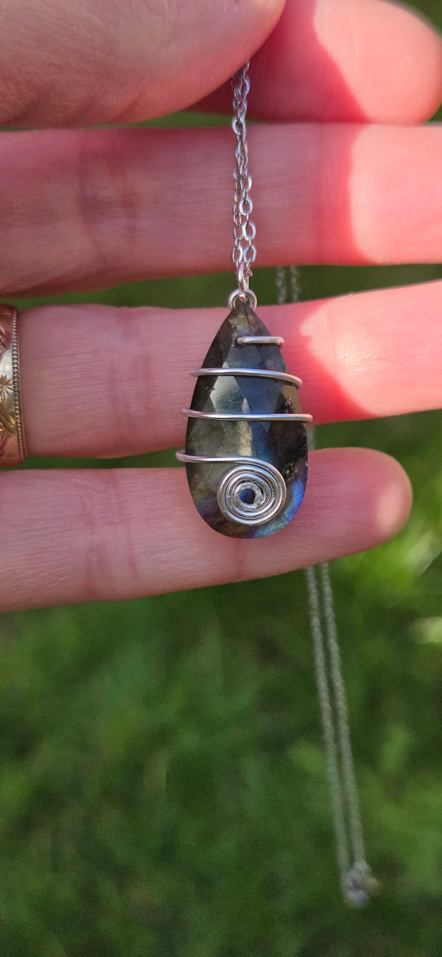 The Spiral Collection - Crystal Pendants